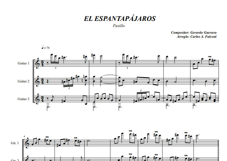 Espantapájaros Gerardo Guevara