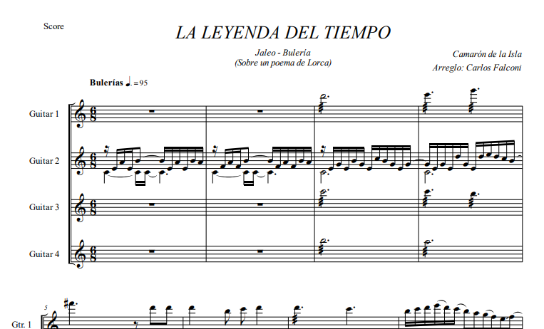 La leyenda del tiempo (Ricardo Pachón - Camarón de la Isla)