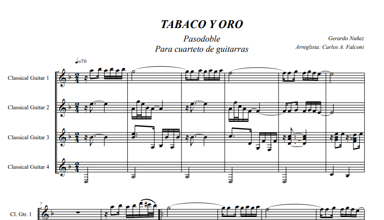 Tabaco y oro de Gerardo Nuñez